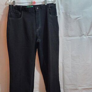 Haband Fit Forever, Black, Litte Wear, Men's Size 34 X 28 Pants